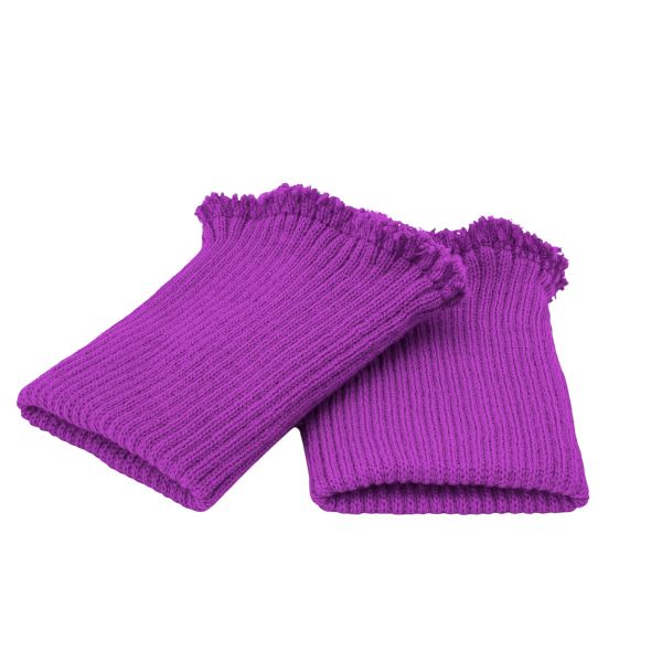 Манжеты трикотажные 7.0х9.5 см, 1 пара, В-09 сирень
