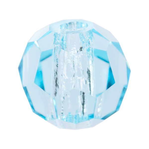 Бусины стекло ⌀4 мм, 24 шт, голубой /aqua Bo, Preciosa 451-19-602