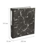 Регистратор под мрамор, мет.уг. 50 мм, 50 шт, Classic Lite A4 арочный механ. (разб.), EC101815, Expert Complete