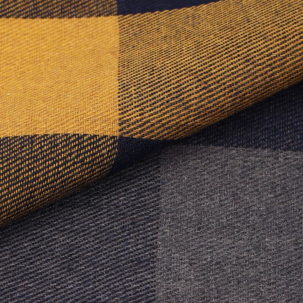 Фланель рубашечная 150 г/м², 150 см / 2 метра, TBY.Fl.T456.2, цв.456 желтый