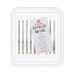 Иглы для промышленных швейных машин Арти 319-33 (№90-150) для кожи, 10 шт, №100