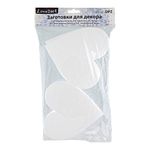 Заготовка из пенопласта Сердечки, 15 см, 4 шт, DPZ-25 Love2art