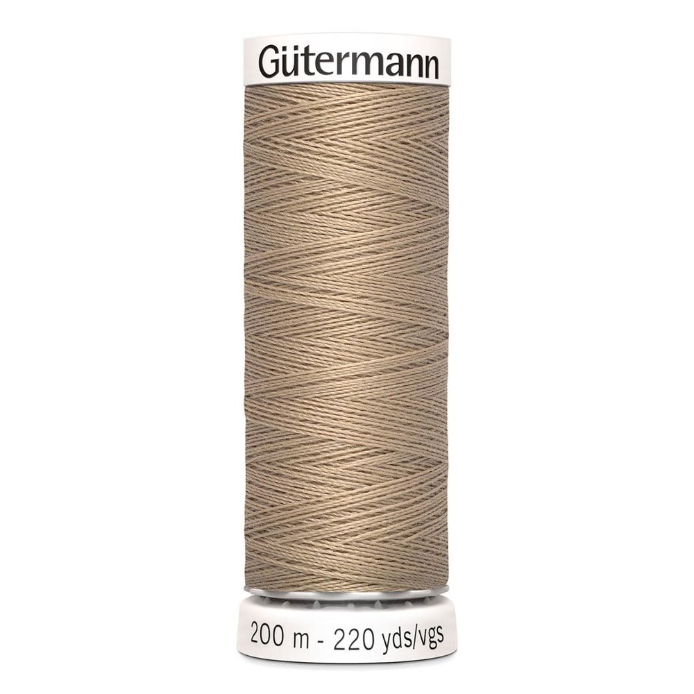 Нитки универсальные Gutermann Sew-all 100 (200 метров), 5 кат. | 215 т.кремово-бежевый