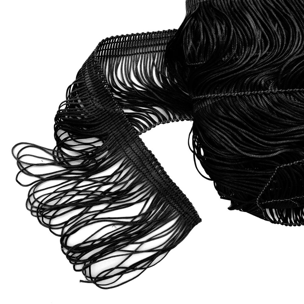 Бахрома отделочная 90.0 мм / 25 метров, 115 черный