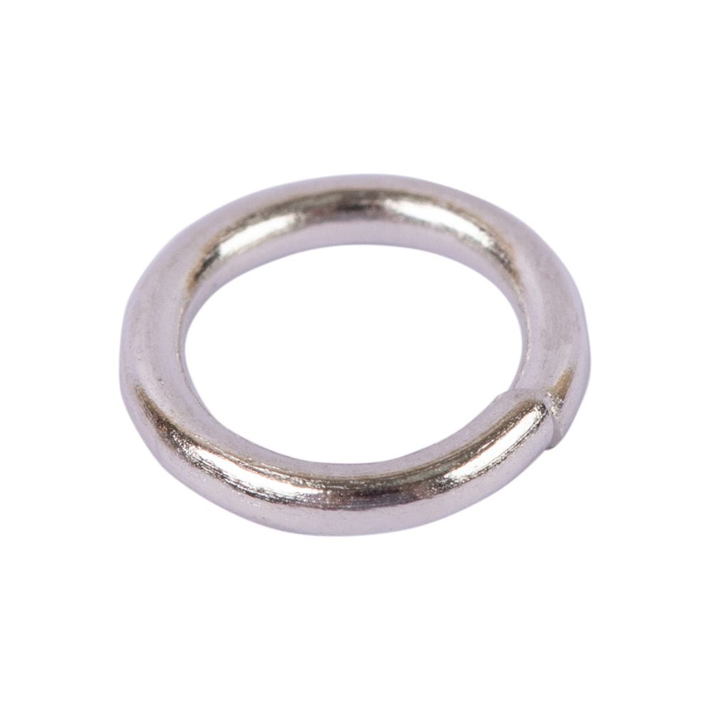 Кольцо для бус 3 мм, 50 шт, №02 никель, Zlatka R-04