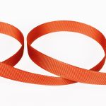 Лента репсовая (в рубчик) 12.0 мм / 45.5 метра, 047 рыжий, Gamma GR-12