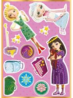 Алмазная (кристальная) мозаика Фрея, Наклейки Василиса, Соня и Аленка, 14х19,5 см