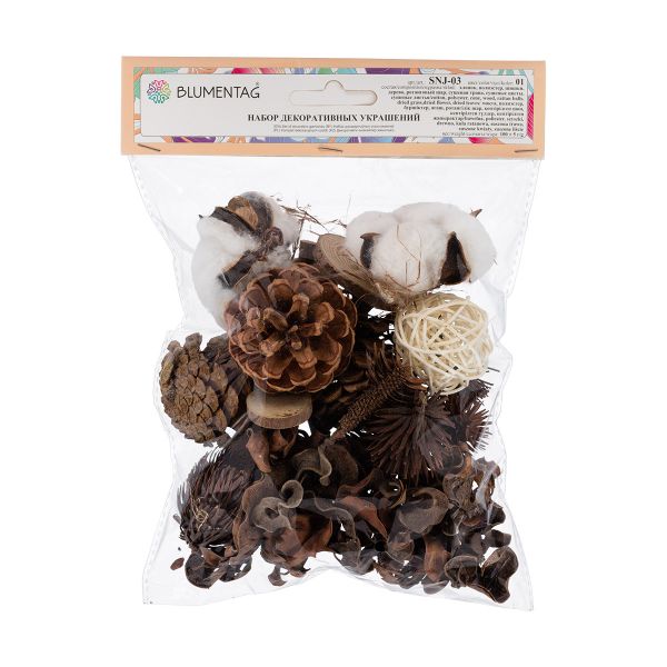 Набор декоративных украшений 100 г,±5 г, 01, Blumentag SNJ-03