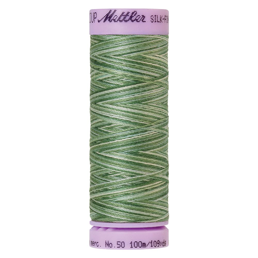 Нитки хлопковые отделочные Mettler Silk-Finish multi Cotton 50, 100 м, 9819, 5 катушек