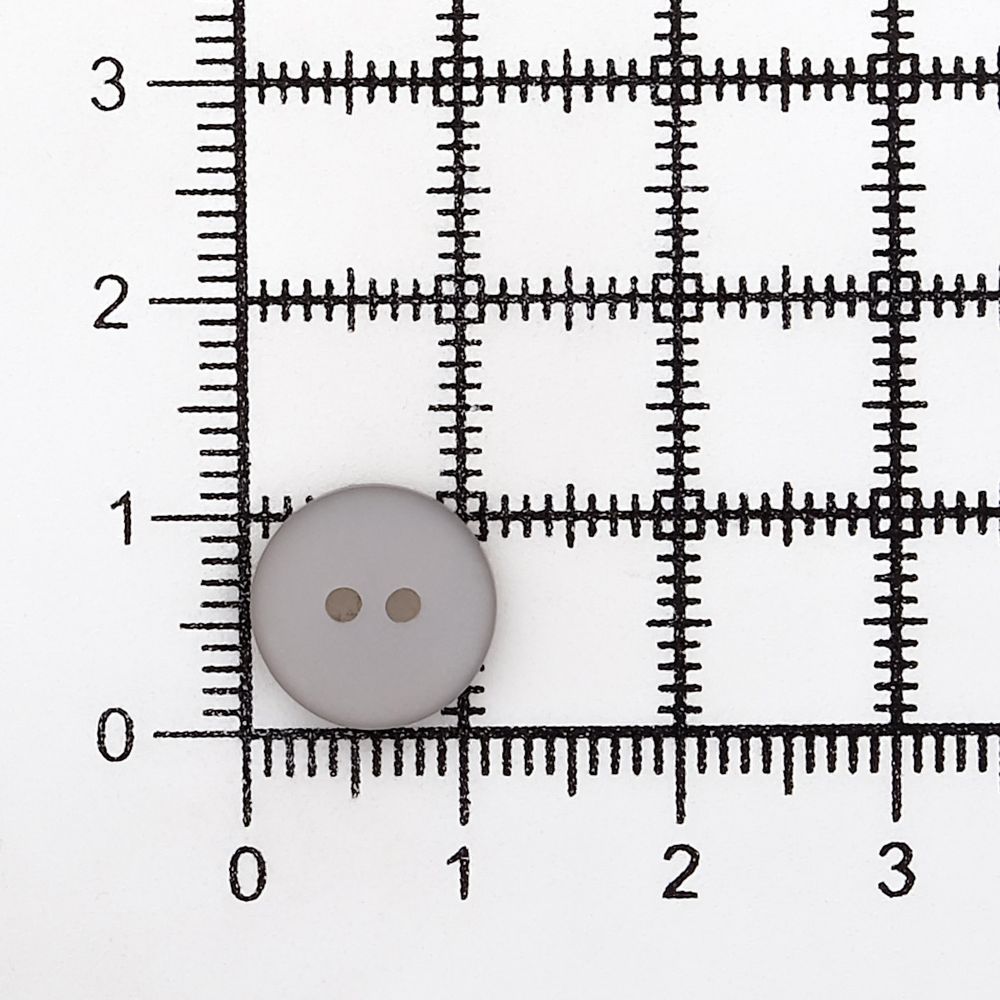 Пуговицы на 2 прокола 18L (11мм), пластик (col.42 светло-серый), CR-K18M, 144 шт
