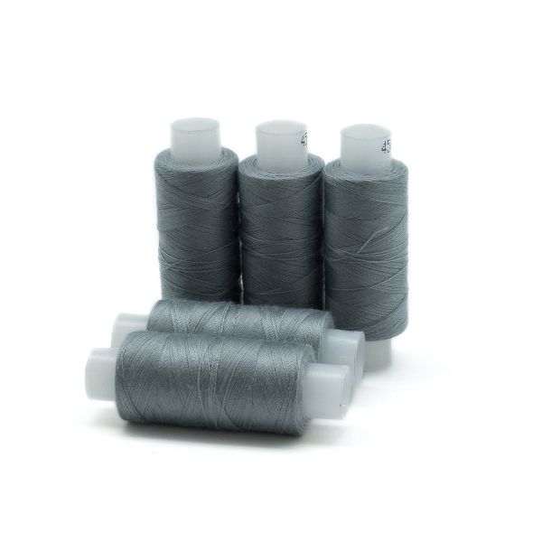 Нитки армированные ПНК им.Кирова 45ЛЛ, бытовые, 200 м / 20 кат., 6706 / 190 голубовато-серый