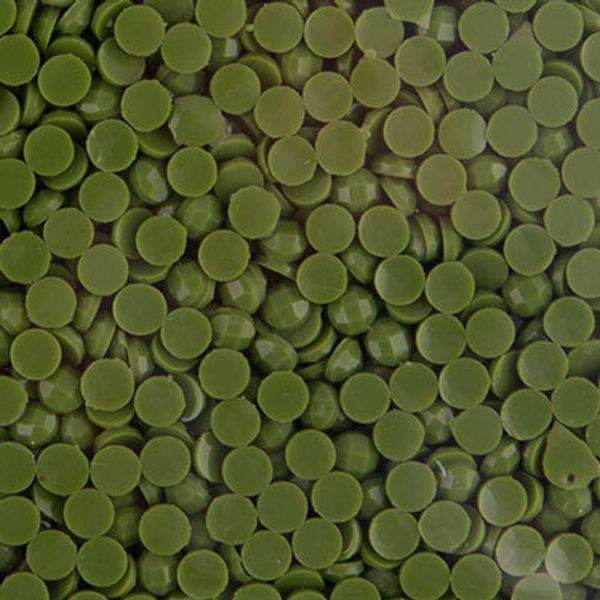 Стразы неклеевые акрил 2.5 мм, 100 г (10х10 г), /РП/, №3153 св.зеленый, Zlatka OZM