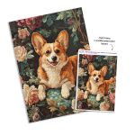 Пазл. Премиальная коллекция 500 элементов, TOP-PZL-500/01 Корги в цветочном саду, Фрея