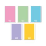 Блокнот на скобе, A6 48 л. 10 шт клетка, Зефирка 01730, Б261 Светоч