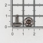 Хольнитены двухсторонние ⌀9 мм, h=9 мм, сталь, New Star №33.5, чер.никель, уп≈2000 шт