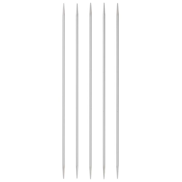 Спицы чулочные ⌀2.5 мм, 20 см, 5 шт, с острием на обоих концах, Prym 191488