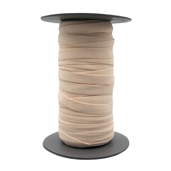 Резинка бельевая (бретелечная) 12.0 мм / 50 метров, 154 св.бежевый, МL195.012