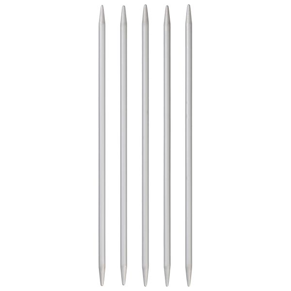 Спицы чулочные ⌀4.5 мм, 20 см, 5 шт, с острием на обоих концах, Prym 191493