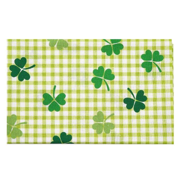 Ткань для рукоделия Клевер (100% хлопок), 50х50см, 1шт Astra&Craft, PAT01-07