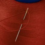 Нитки универсальные Gamma 40/2, 4570 м (5000 ярд) / 1 кат., 116 т.красный