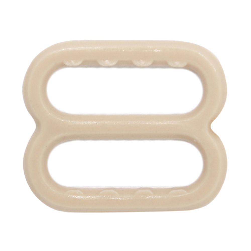 Рамки-регуляторы для бюстгальтера пластик 10.0 мм, бежевый, 100 шт, 512050-4