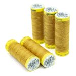 Нитки отделочные Gutermann Deco Stitch 70, 70м, 968 золотой, 5 катушек