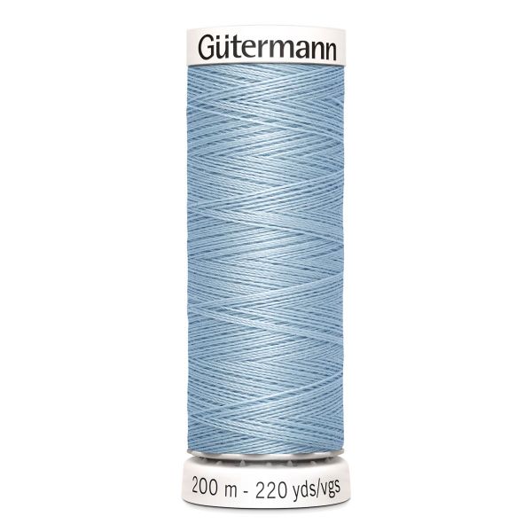 Нитки универсальные Gutermann Sew-all, 200м, 075 бледный джинс, 5 катушек