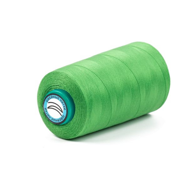 Нитки универсальные Nitka 40/2, 4570 м (5000 ярд) / 1 кат., 204 ярко-зеленый