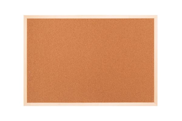 Доска пробковая в деревянной раме 30x45 см, Expert Complete ECPC-3045