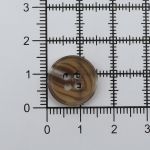 Пуговицы 4 прокола 24L=15 мм, col. C коричневый, 72 шт, CN2833