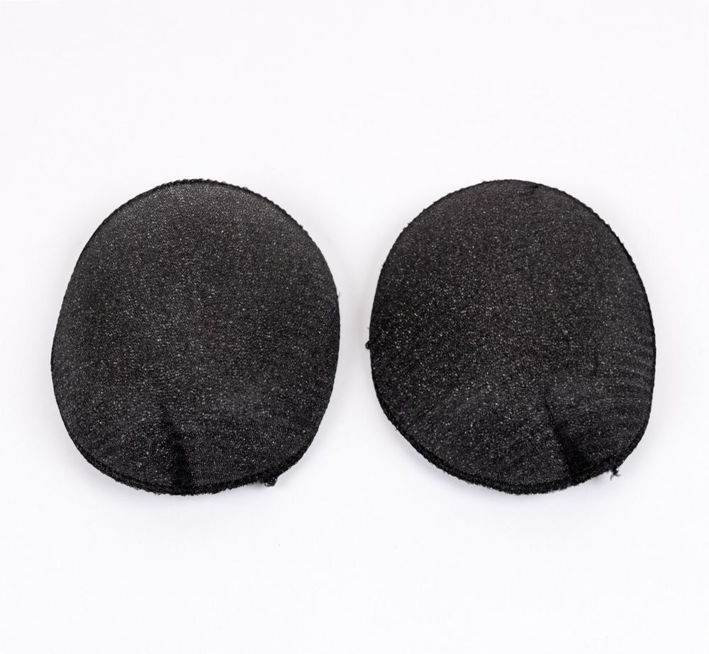 Плечевые накладки (подплечники) реглан 155х155х10 мм, 10 пар, черный, Р(ОР)-10