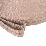 Стропа (ременная лента) 24 мм / 45.72 метра, [25.10 г/пог.м], со светоотражающими полосками, 03 бежевый, 3Al355