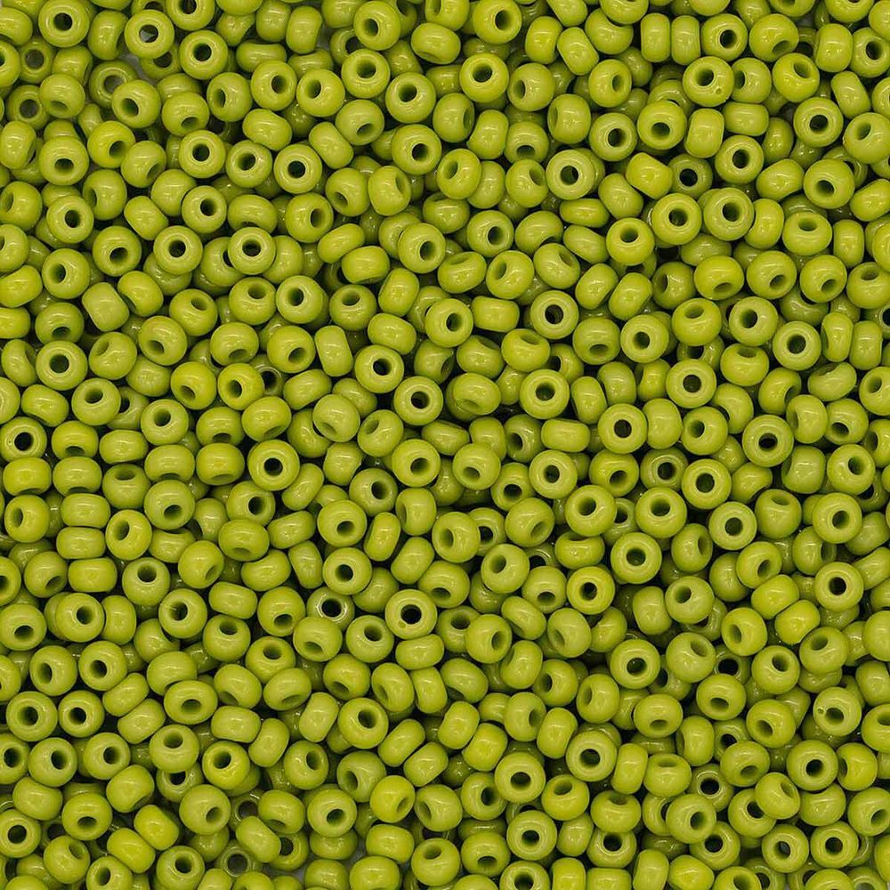 Бисер Preciosa непрозрачный 10/0 (53430), круг. отв., 500г (Ч)