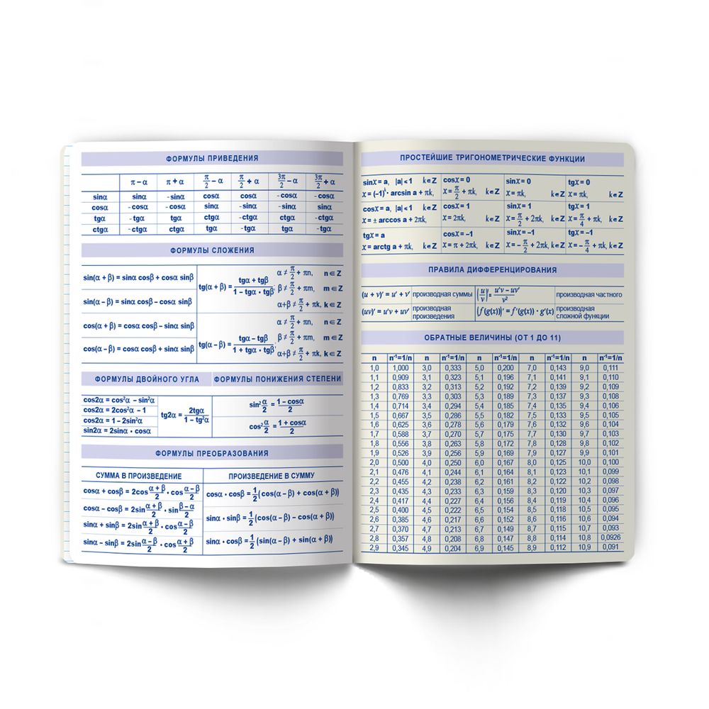 Комплект тетрадей со справочными материалами Остров легенд, сплошной лак, A5 48 л. 12 шт на скобе 65 г/м², белизна 100%, клетка/линия, 01337 12 предметов, Светоч Т150