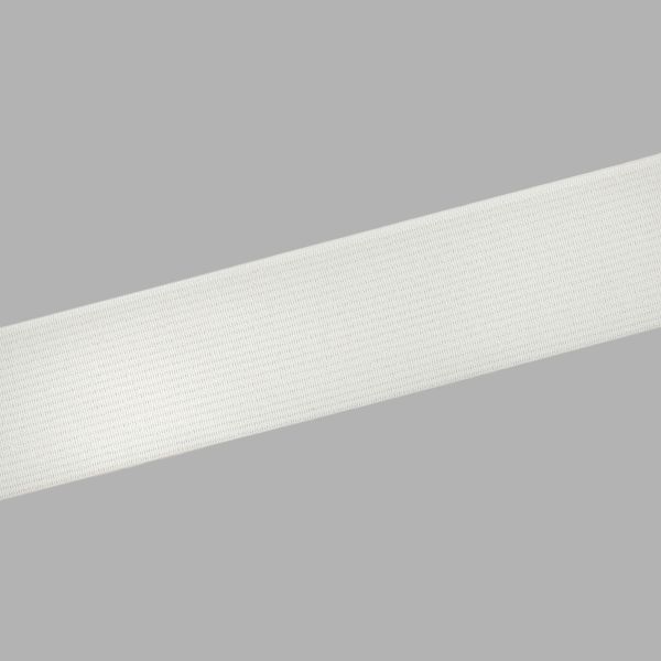 Резинка тканая 30.0 мм / 20 метров, белый
