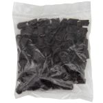 Наконечник для шнура пластик 13х9 мм, ПП, коричневый, 100 шт