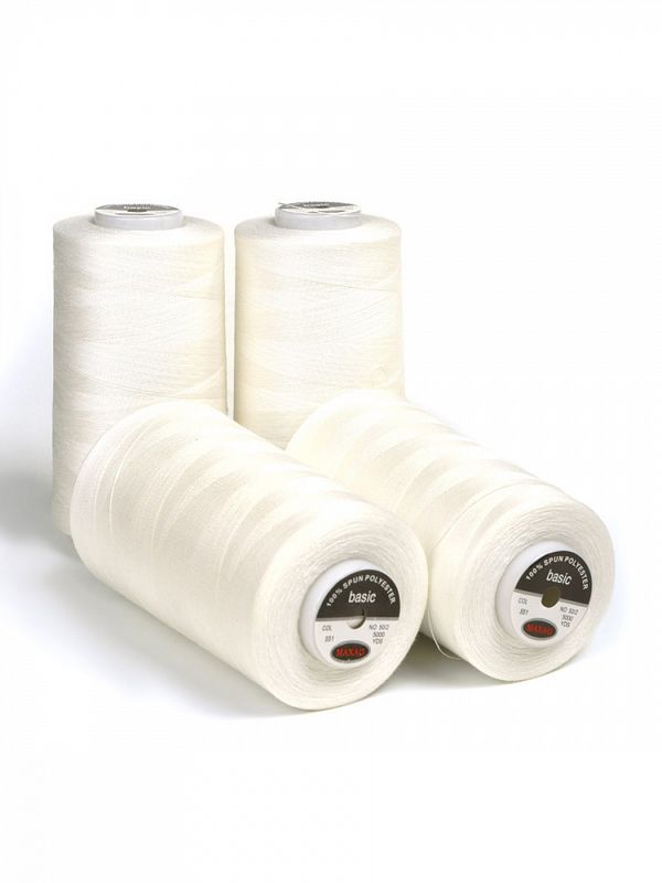 Нитки швейные Max 50/2, 4570 м (5000 ярд), 551 экрю / 4 бобины