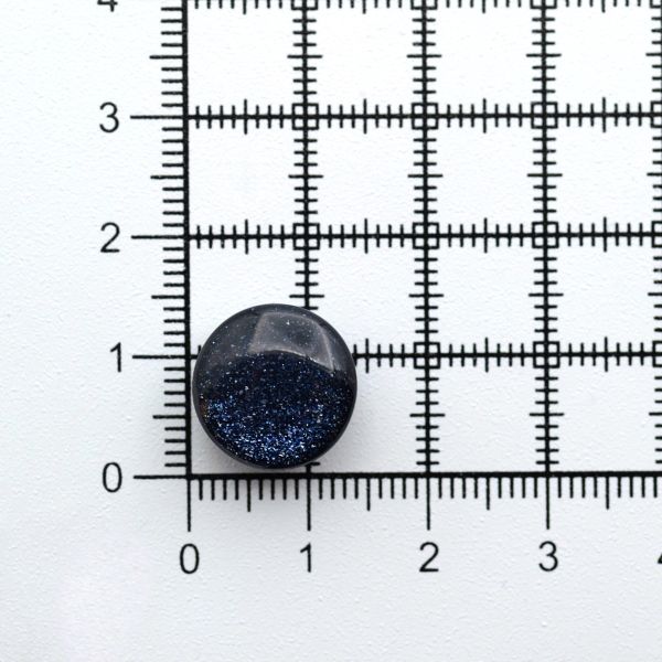 Пуговицы на ножке 22L (14мм), пластик (col.03 т.синий), 72 шт, CR P-45