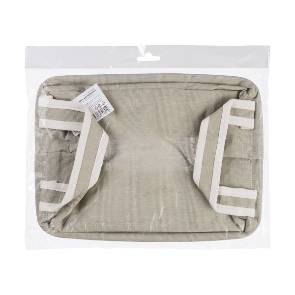 Корзина для хранения 28х20х16 см, №01 Серый, Stilerra home PFH-113