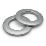 Люверсы шторные ⌀25 мм, цвет № 3 матовое серебро, 10 шт