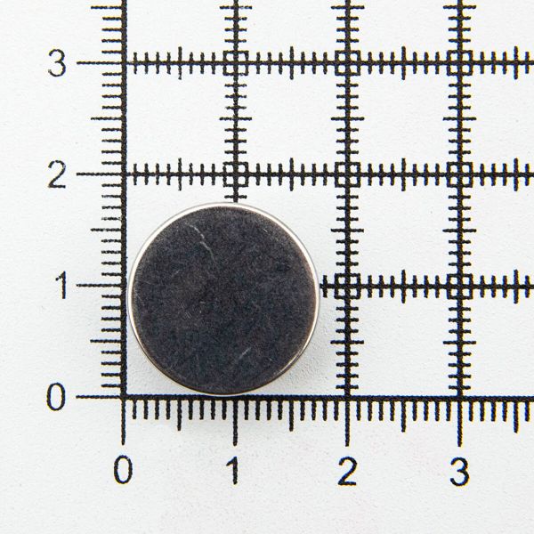 Пуговицы джинсовые ⌀17 мм, фиксированная ножка, гладкая, никель, ≈100 шт, New Star