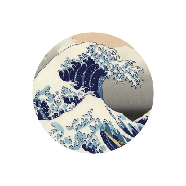 Игольница магнитная Большая волна в Канагаве 25х3 мм, ИГ-2410, Hobby&Pro