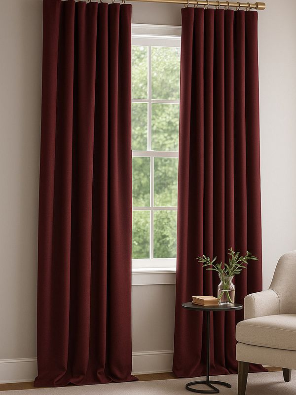 Габардин 150 г/м², 150 см / 50 метров, Gab-150864, S864 бордовый марсала