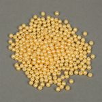 Бусины пластик (перламутр) ⌀6 мм, цв.007 персик уп.50г (483 шт), Magic4Hobby