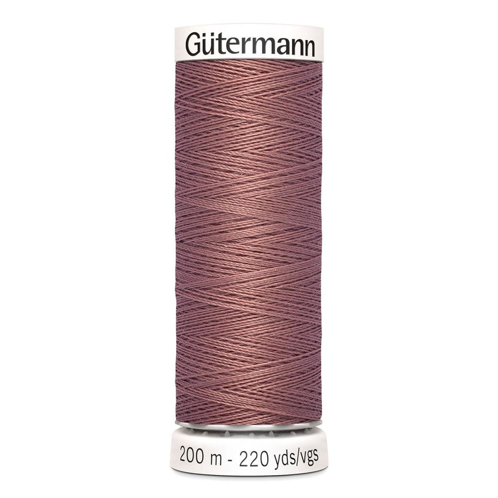 Нитки универсальные Gutermann Sew-all, 200м, 844 пудрово-розовая глина