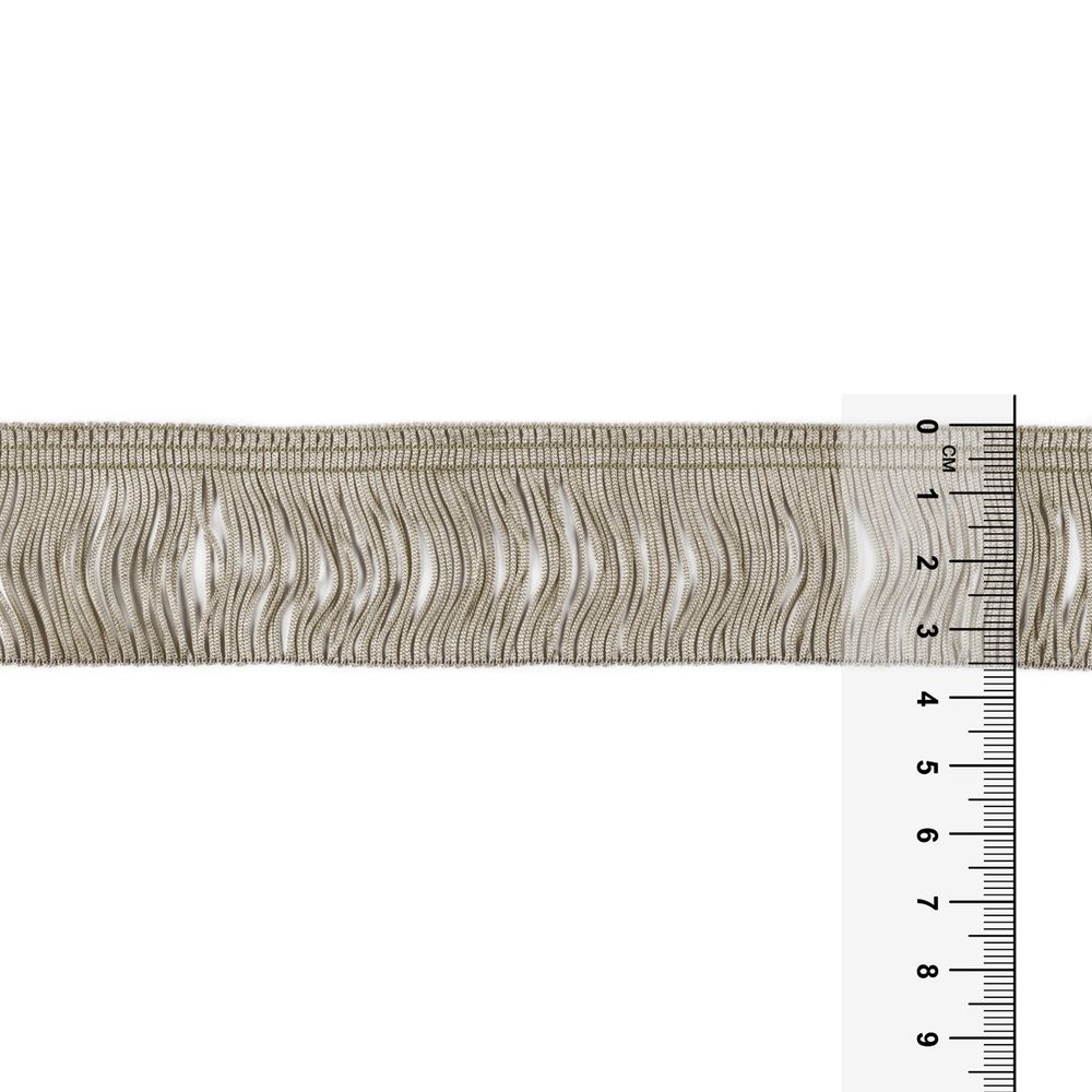 Бахрома отделочная 35.0 мм / 25 метров, 235 серый, Gamma 110
