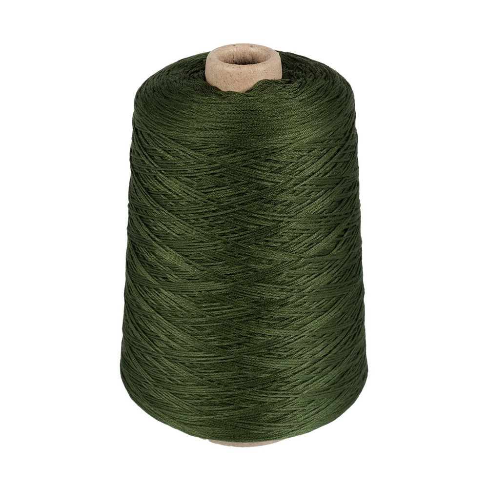 Мулине Gamma хлопок бобина, цв.0616 т-хаки, 480±30 г