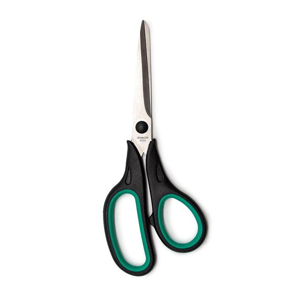 Ножницы универсальные 20 см, с мягкой ручкой, 705