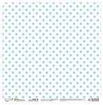 Бумага для скрапбукинга 190 гр/м², 30.5х30.5 см, 10 шт, 104 Крупные точки, Mr.Painter PSW-R