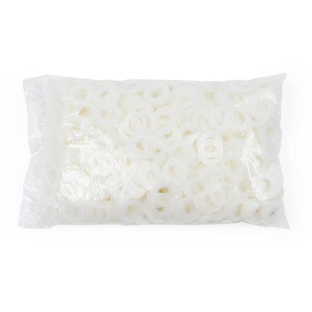 Кольцо уплотнительное пластик под блочку/ люверс №28 (≈1000 шт) New Star